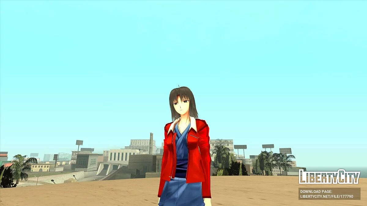 Shiki Ryougi / GTA San Andreas