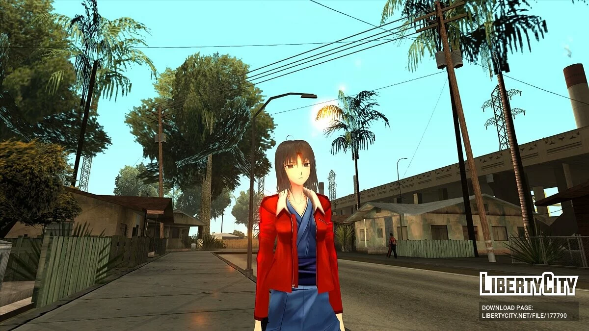 Shiki Ryougi / GTA San Andreas