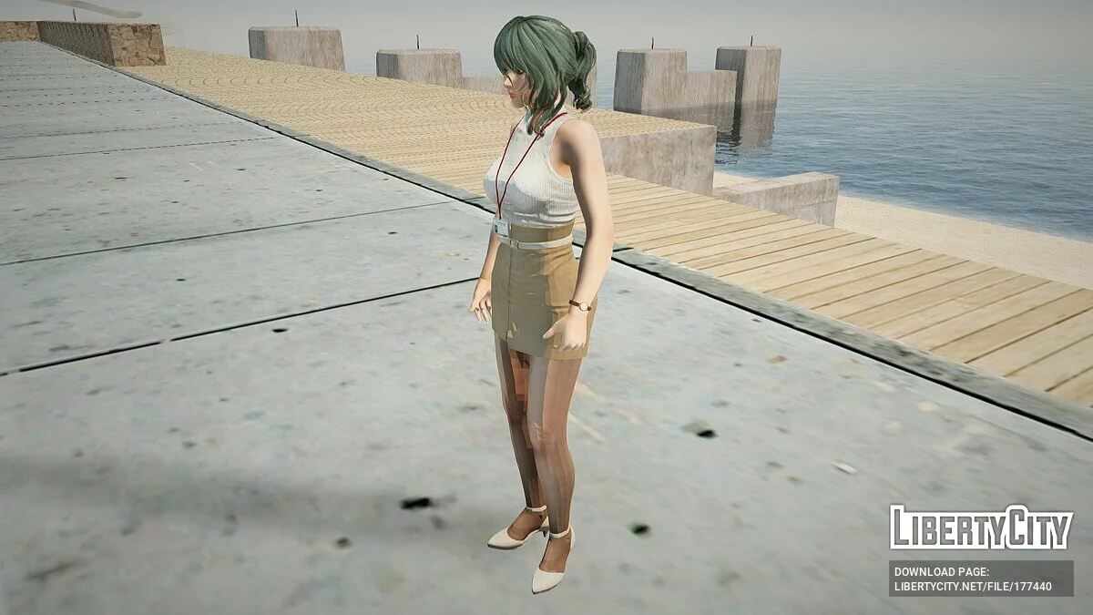 Tamaki in office wear / GTA San Andreas