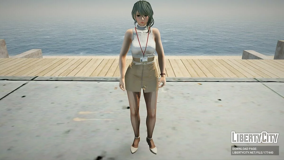 Tamaki in office wear / GTA San Andreas