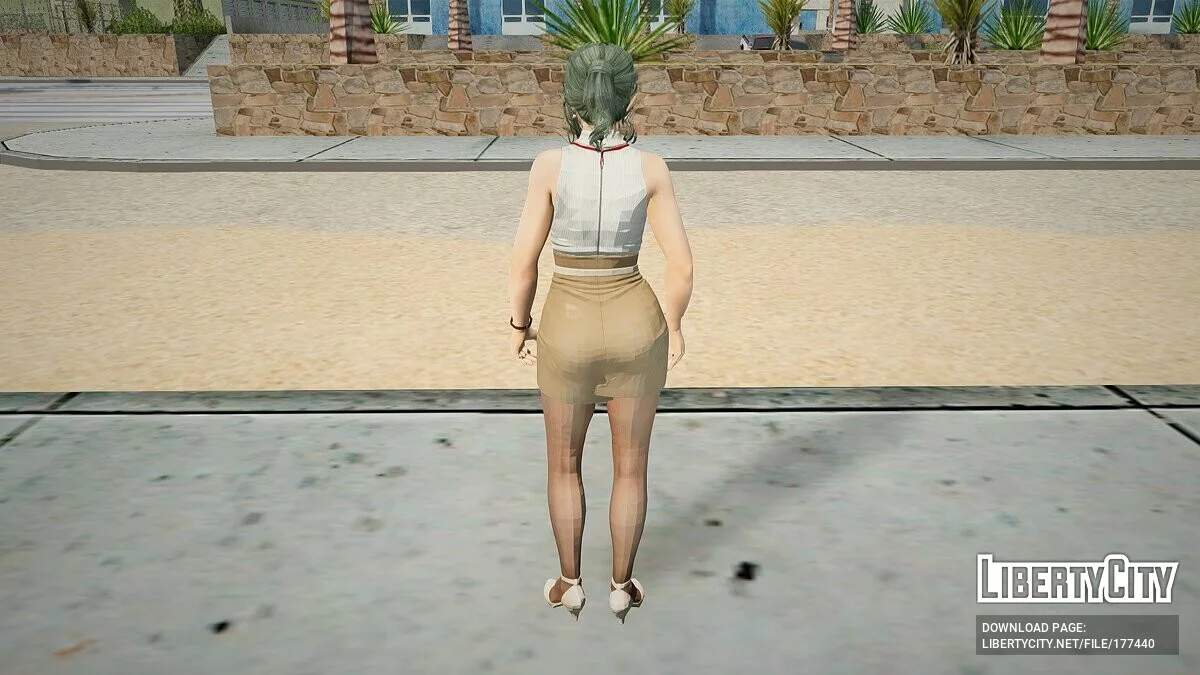 Tamaki in office wear / GTA San Andreas