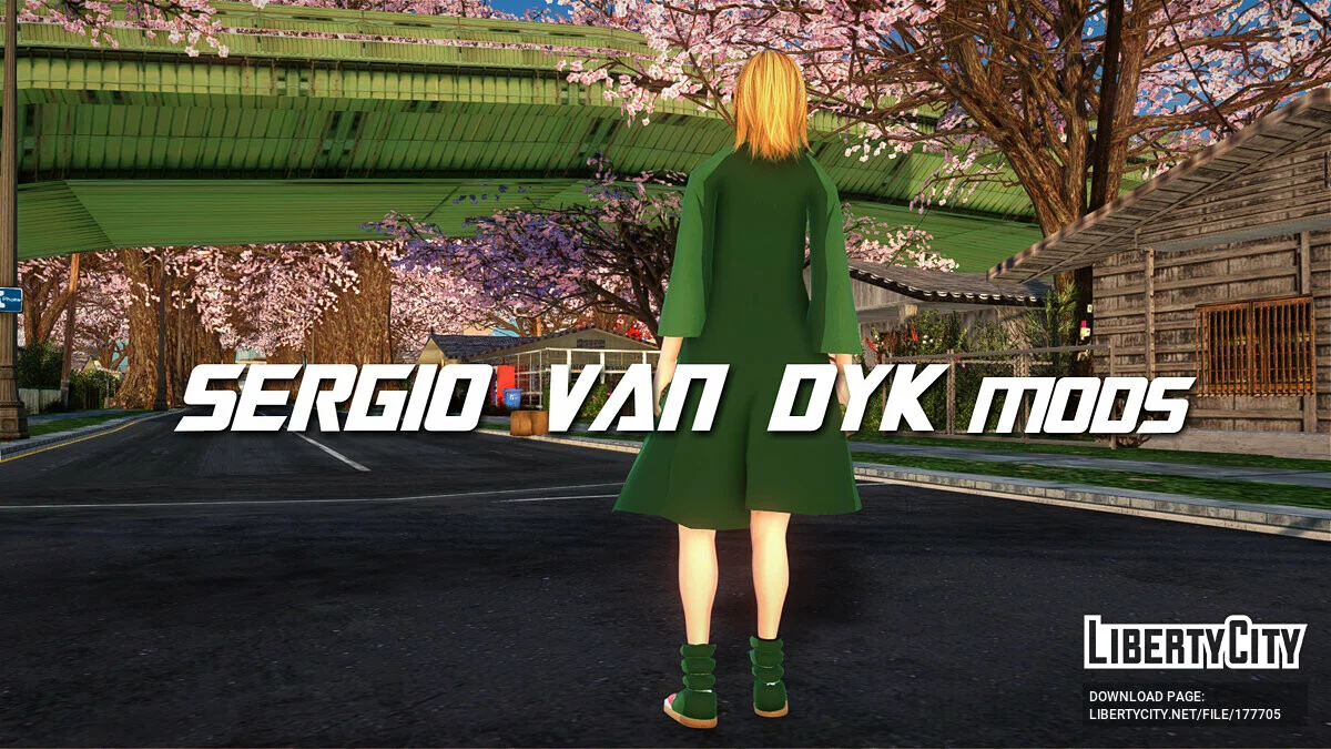 Tina Armstrong con el disfraz de Tsunade / GTA San Andreas