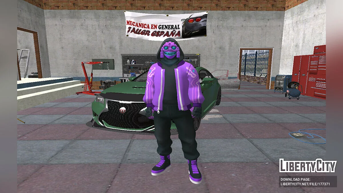 Тольтек из Fortnite / GTA San Andreas