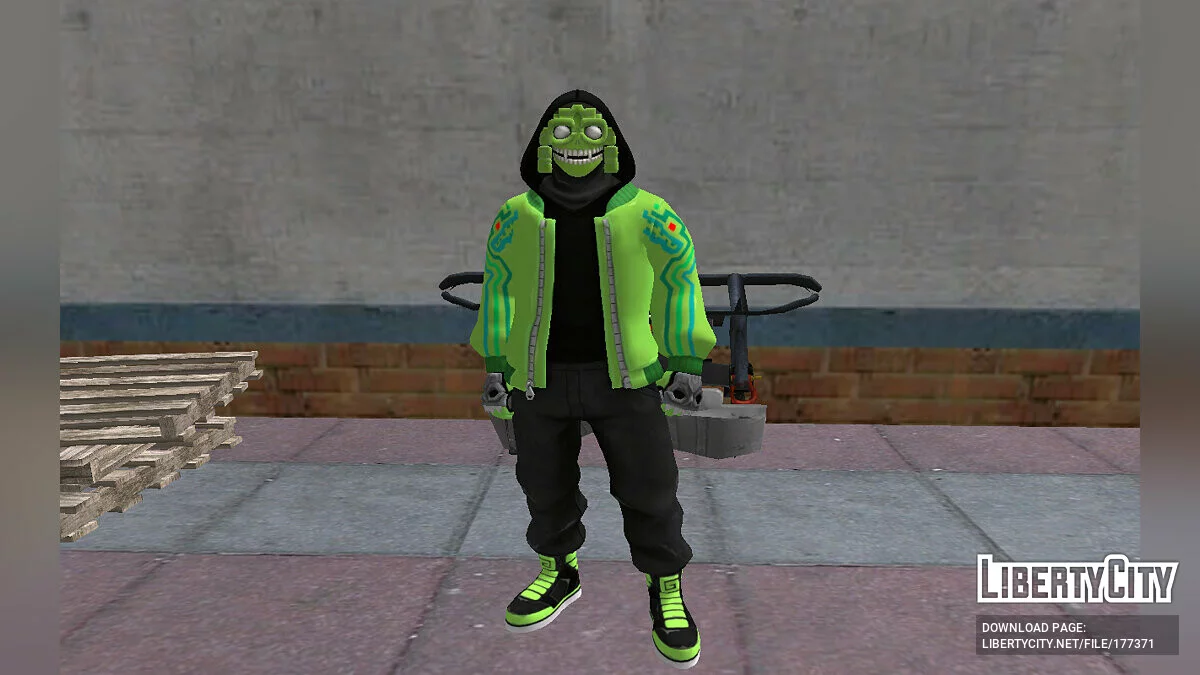 Тольтек из Fortnite / GTA San Andreas