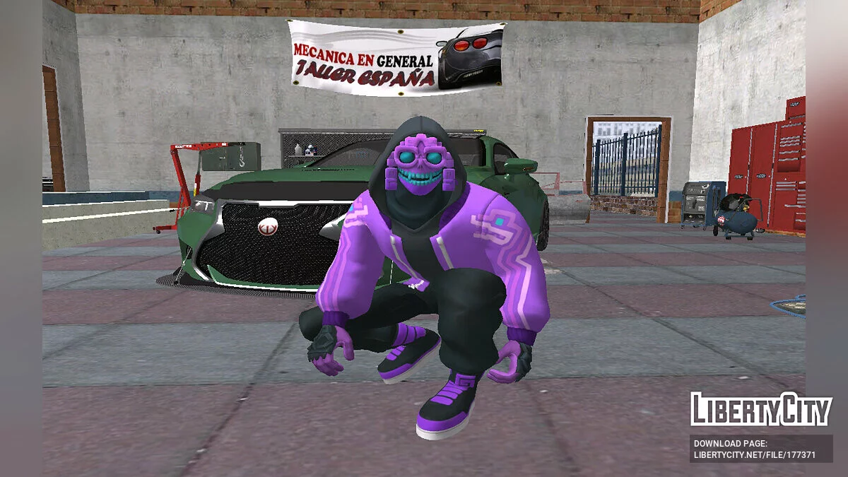 Тольтек из Fortnite / GTA San Andreas