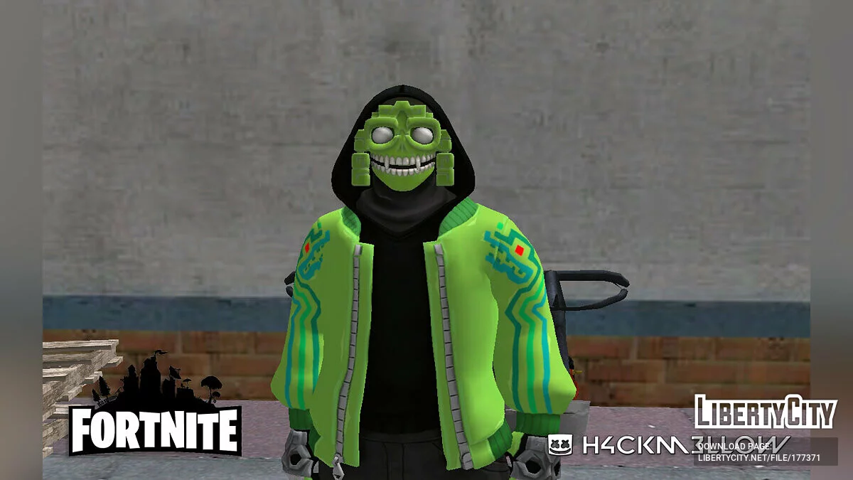 Тольтек из Fortnite / GTA San Andreas