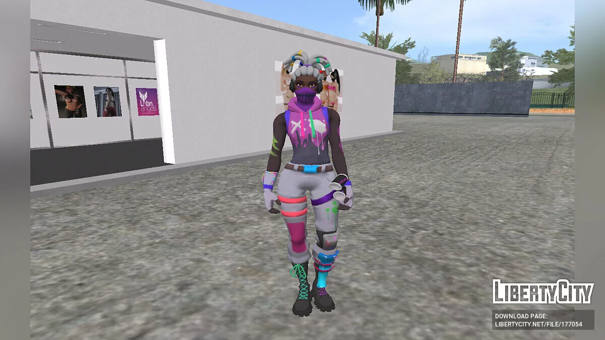Seniman Jalanan dari Fortnite / GTA San Andreas