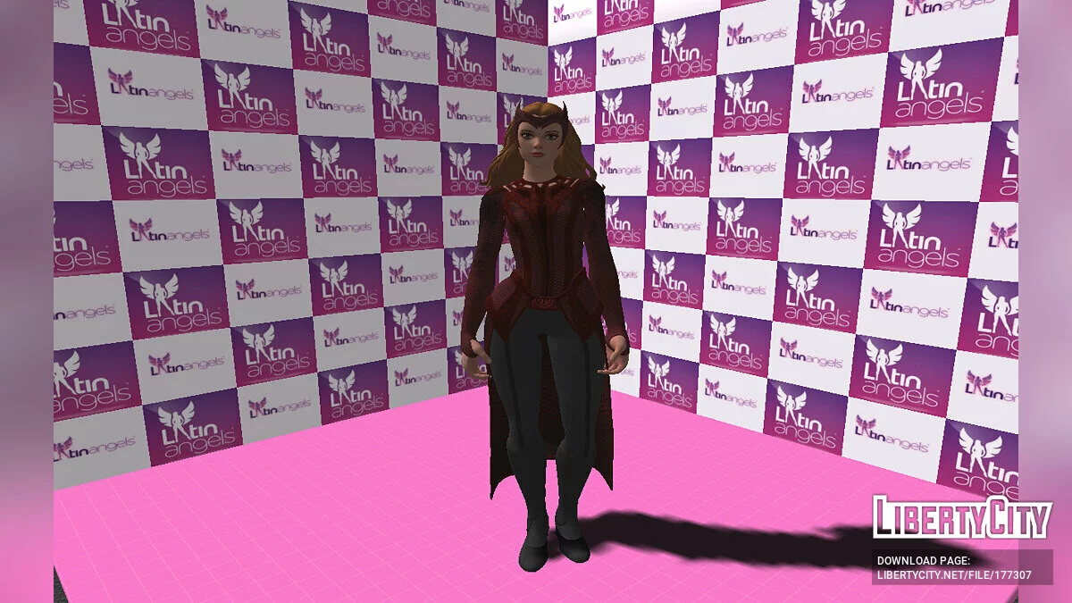 Wanda Scarlet Witch from Fortnite / GTA San Andreas