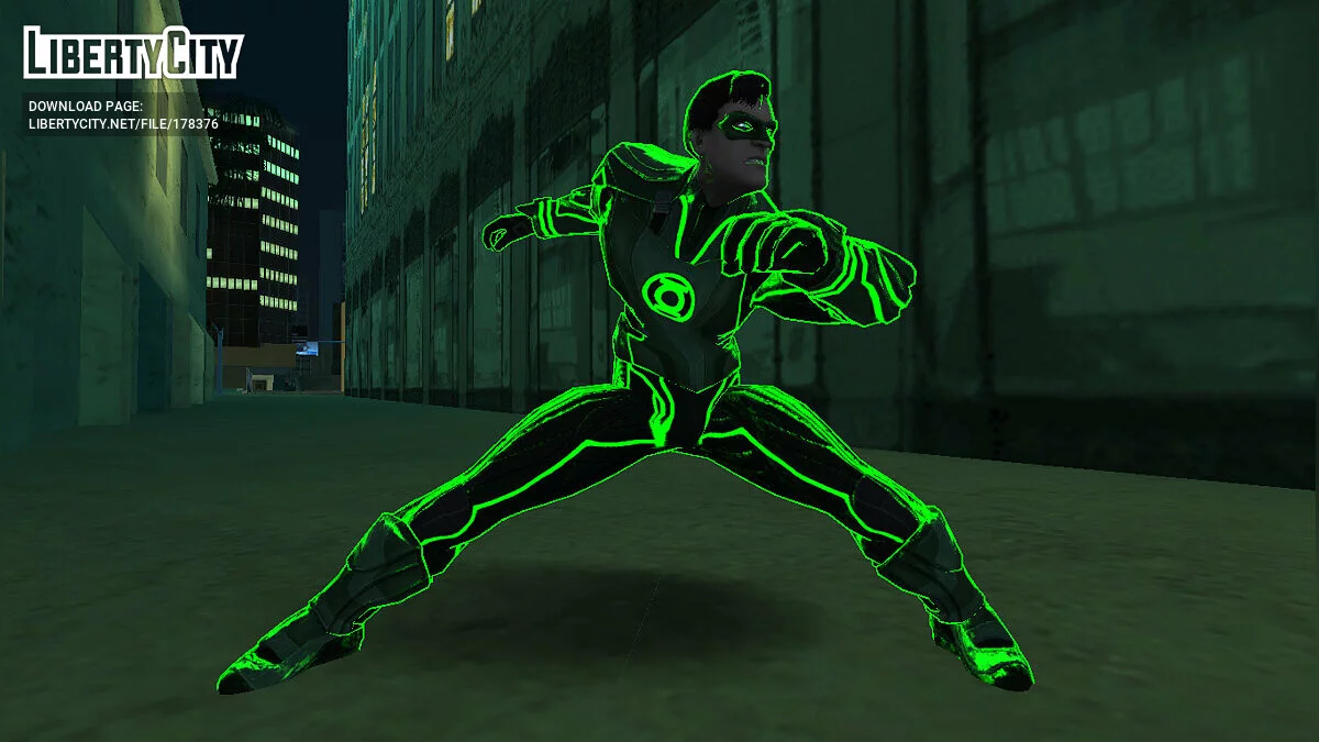 Green Lantern / GTA San Andreas