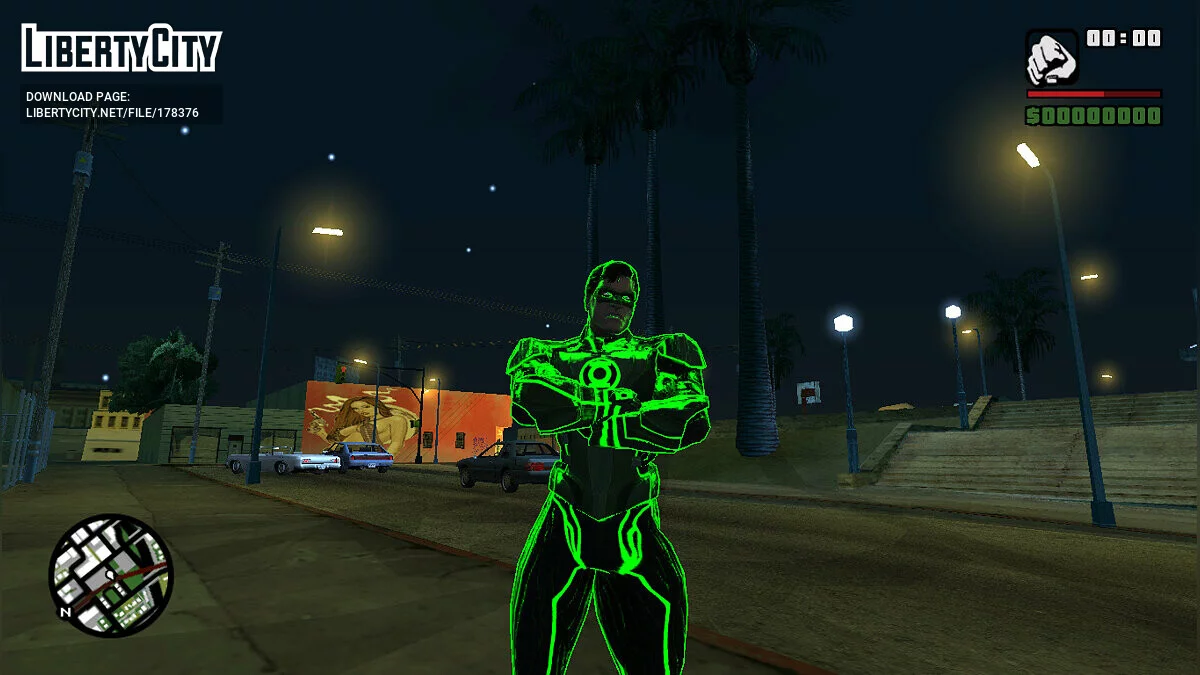 Green Lantern / GTA San Andreas