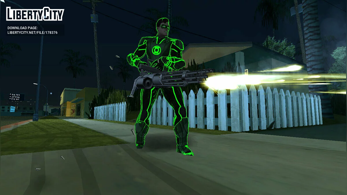 Green Lantern / GTA San Andreas