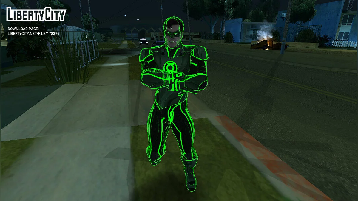 Green Lantern / GTA San Andreas