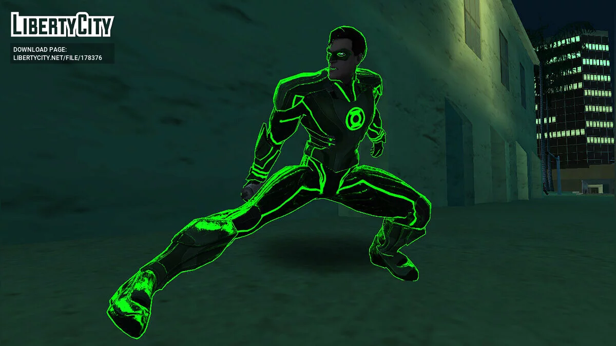Green Lantern / GTA San Andreas