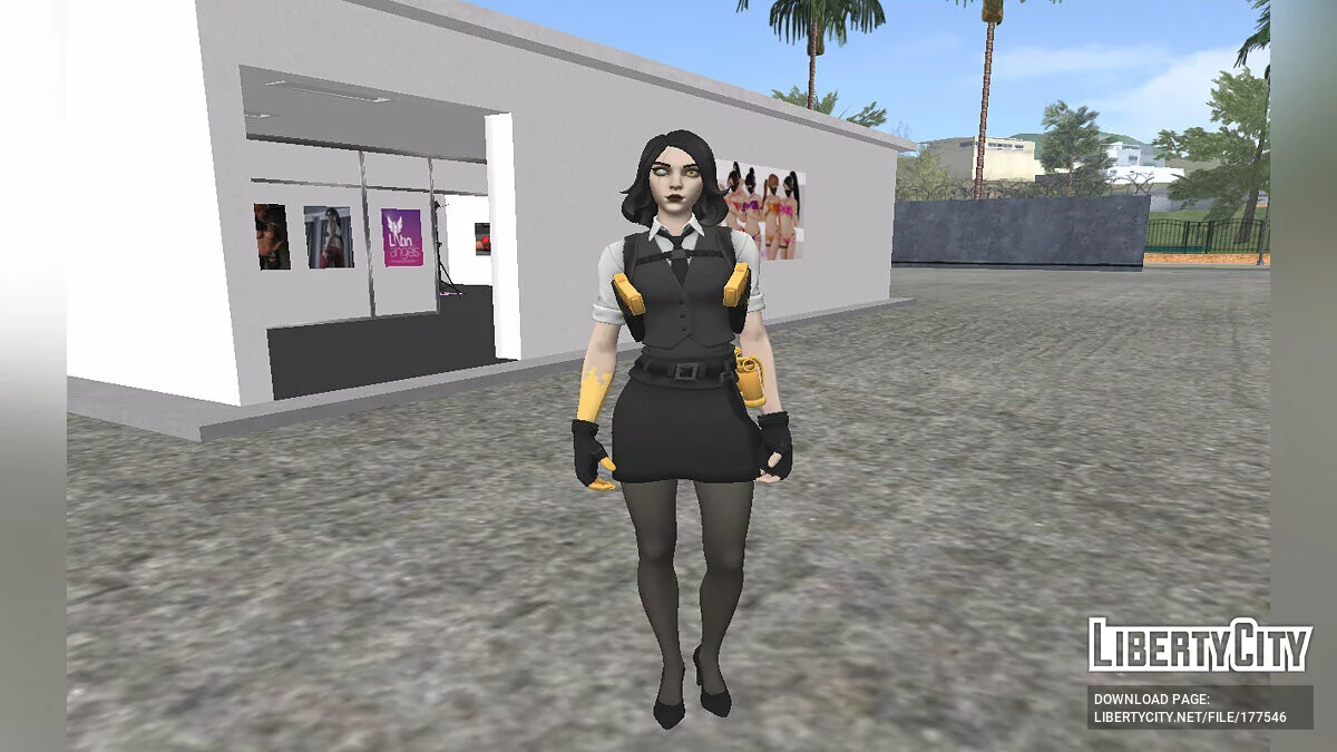 Marigold from Fortnite / GTA San Andreas