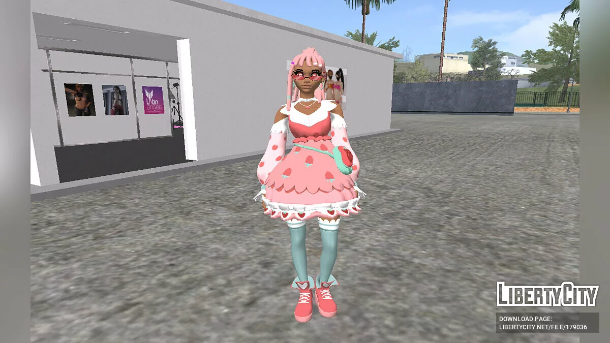 Belle Berry з Fortnite / GTA San Andreas