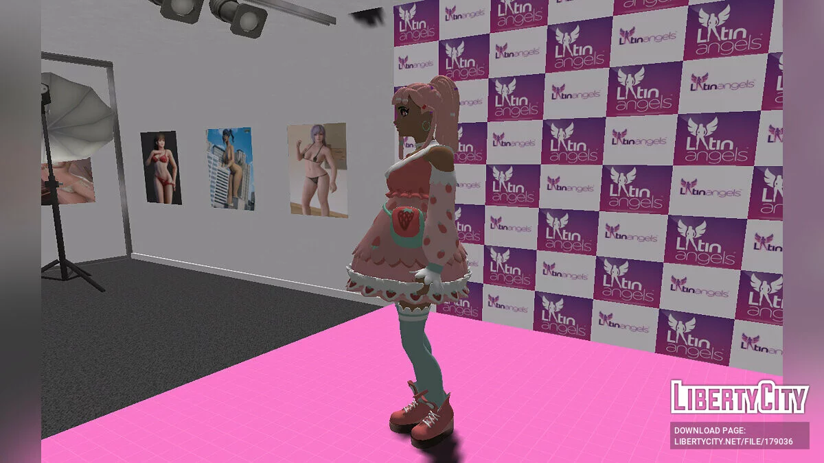 Belle Berry з Fortnite / GTA San Andreas