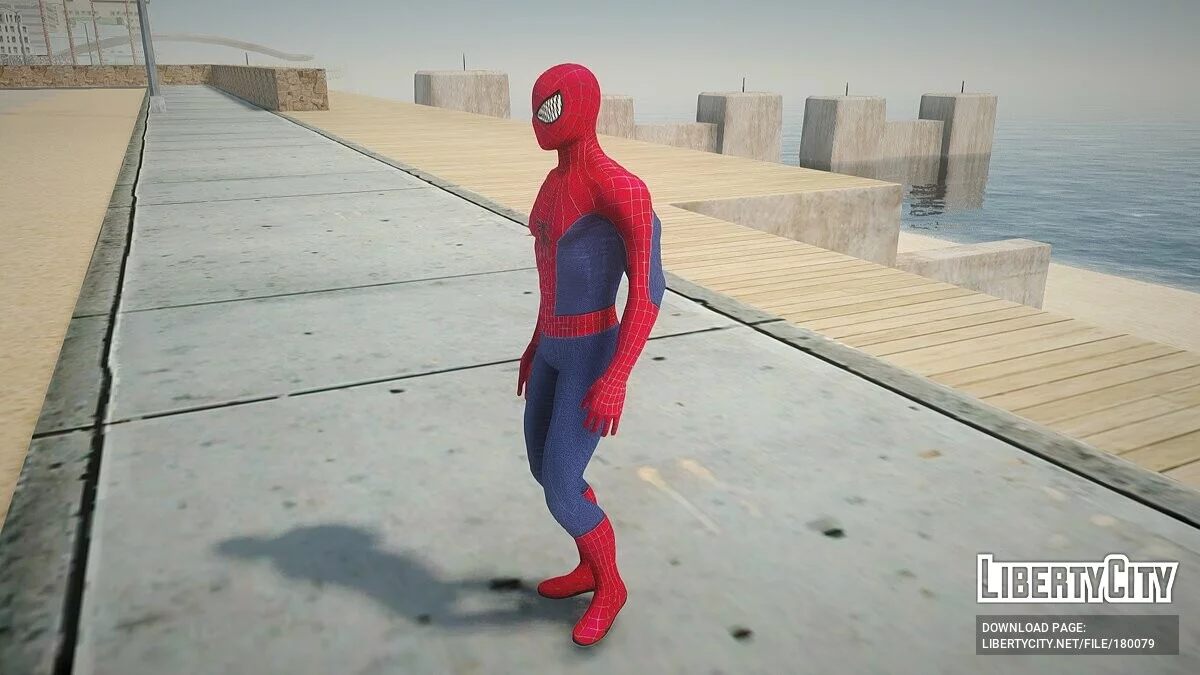 Человек-паук из The Amazing Spider-Man 2 / GTA San Andreas