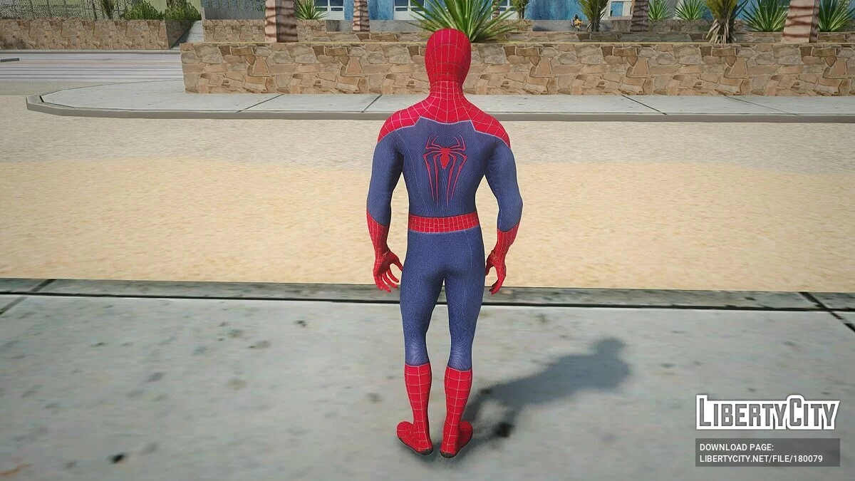 Человек-паук из The Amazing Spider-Man 2 / GTA San Andreas