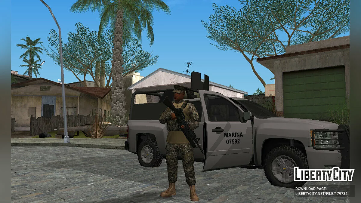 Чорношкірий солдат / GTA San Andreas