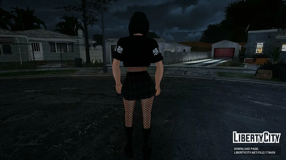 Gadis dalam Pakaian Gelap / GTA San Andreas