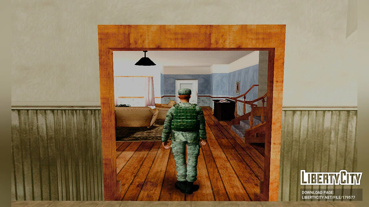 Two soldiers from the Mexican Ground Forces / GTA San Andreas