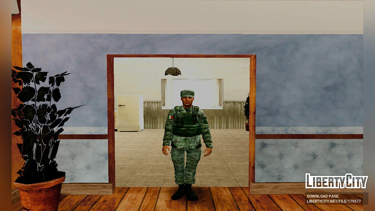 Two soldiers from the Mexican Ground Forces / GTA San Andreas