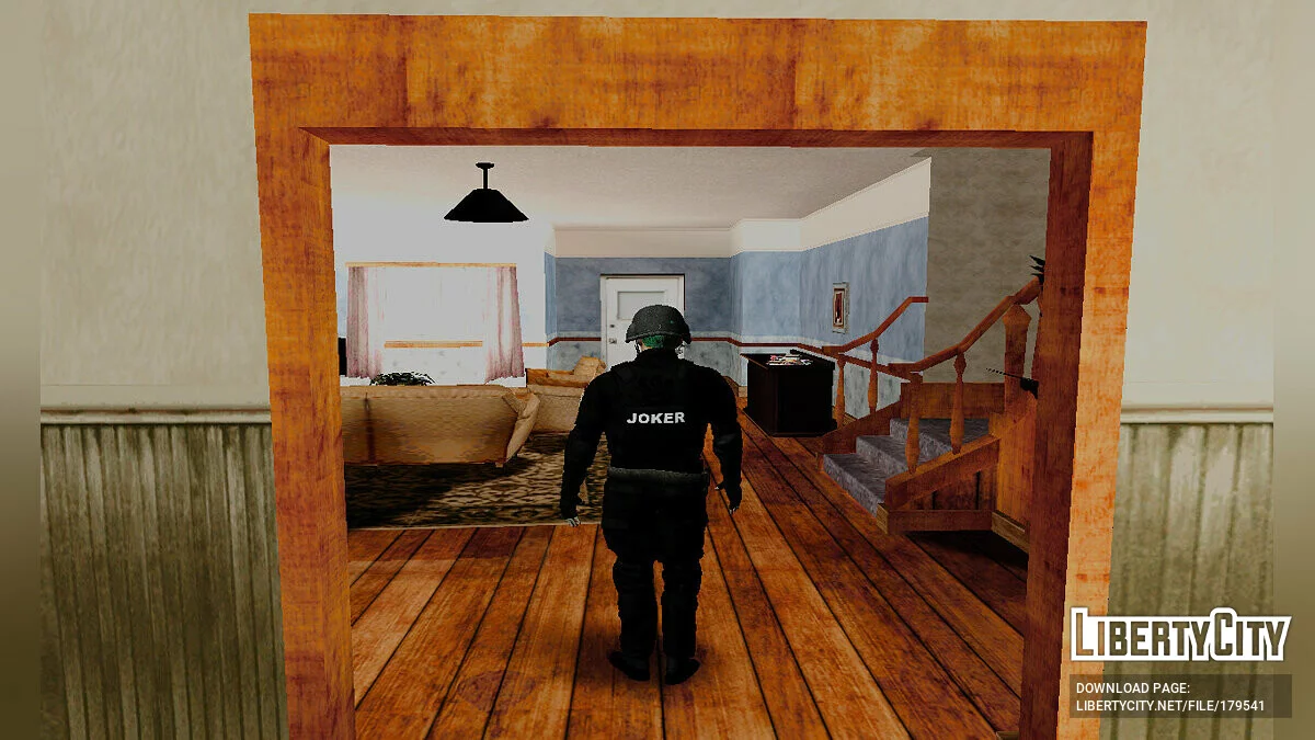 Джокер в обмундируванні спецназу / GTA San Andreas