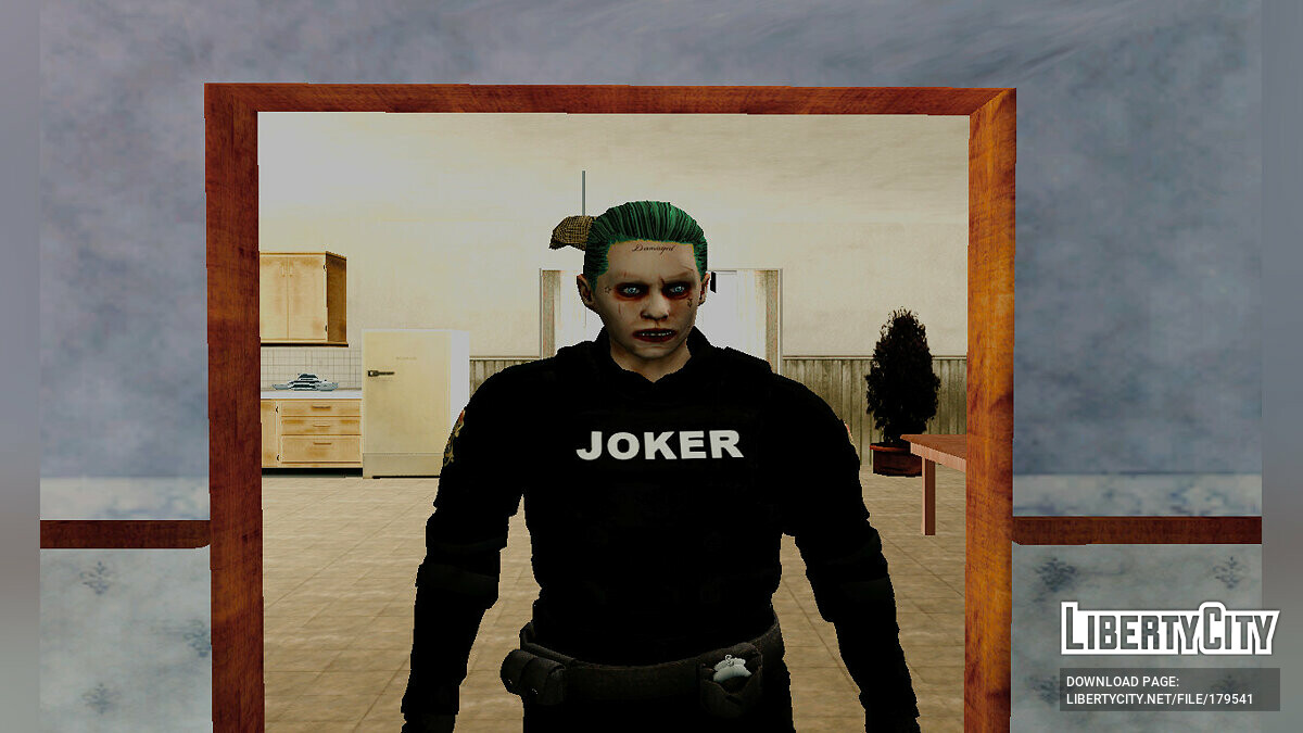 Download Joker in special forces uniform for GTA San Andreas