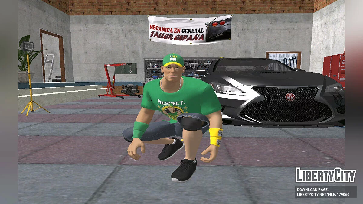 John Cena dari Fortnite / GTA San Andreas