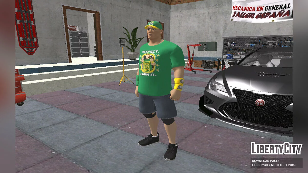 John Cena dari Fortnite / GTA San Andreas