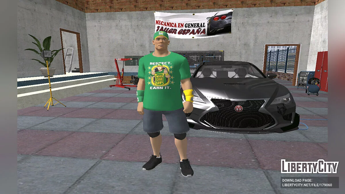 John Cena dari Fortnite / GTA San Andreas