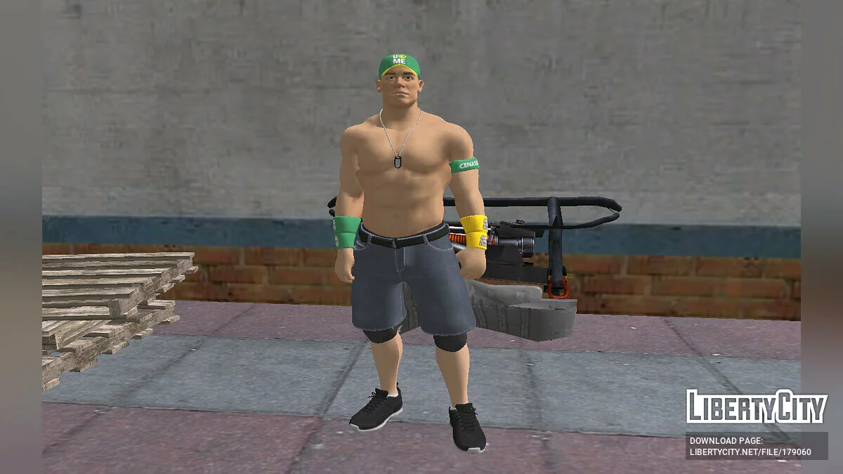 John Cena dari Fortnite / GTA San Andreas