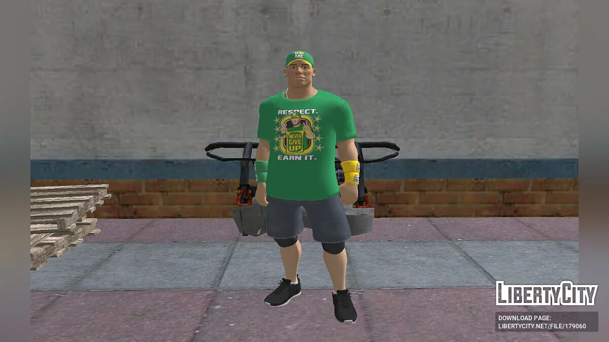John Cena dari Fortnite / GTA San Andreas