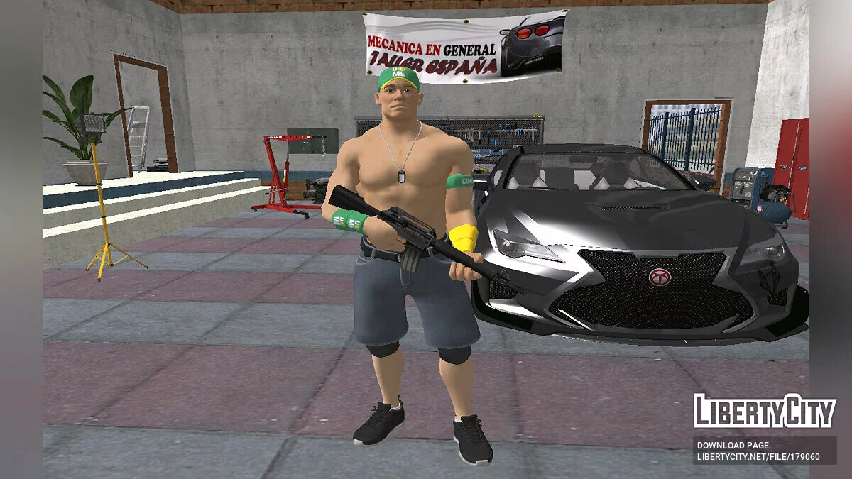 John Cena dari Fortnite / GTA San Andreas