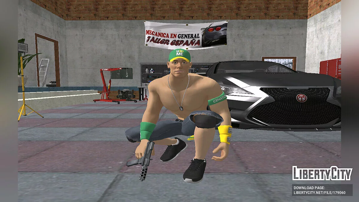 John Cena dari Fortnite / GTA San Andreas