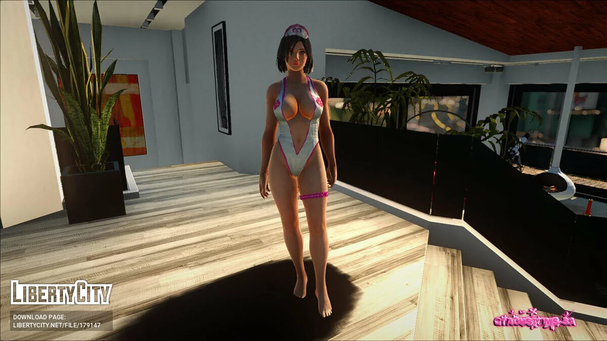 Eileen Galvin Sexy Nurse / GTA San Andreas