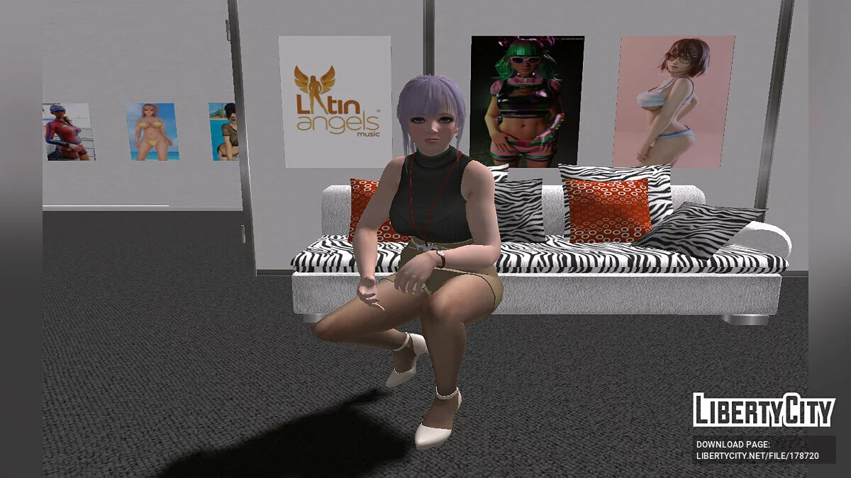 Fiona in Office wear / GTA San Andreas