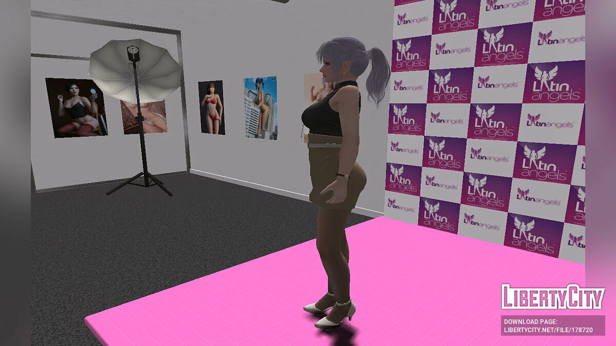 Fiona in Office wear / GTA San Andreas