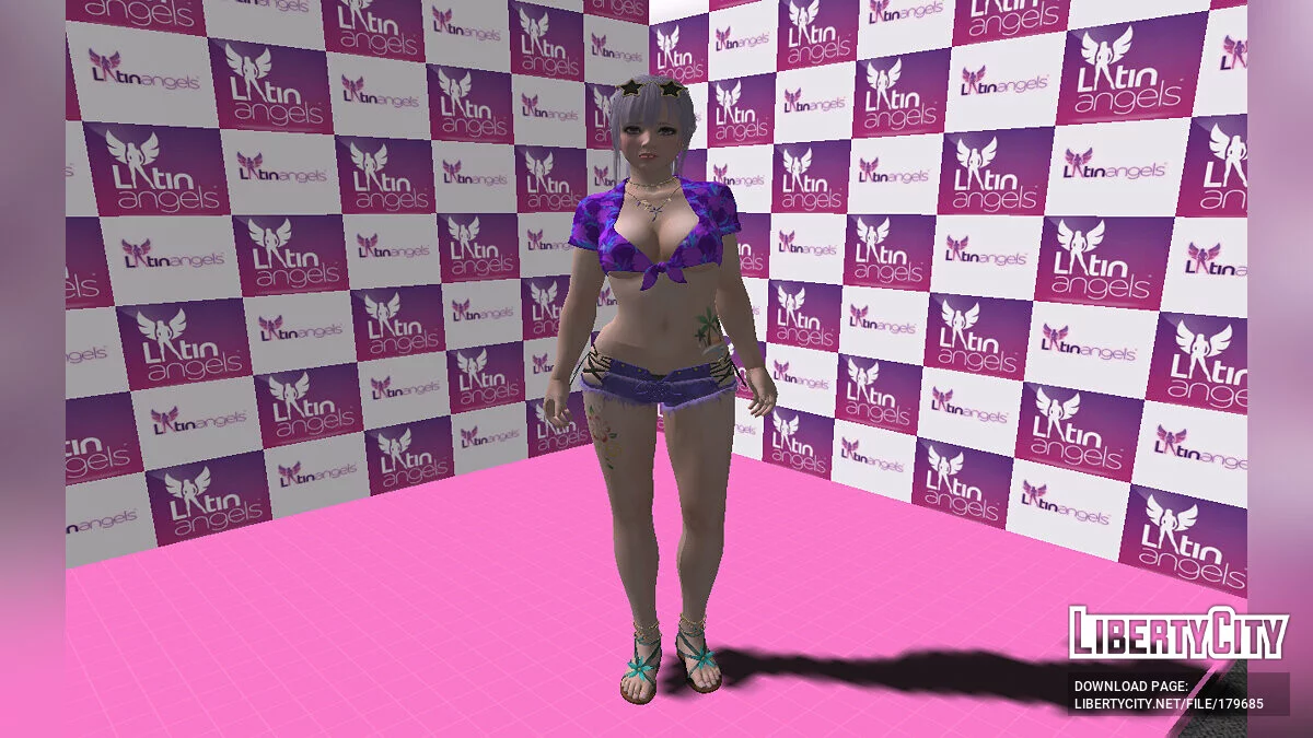 Fiona in a sexy outfit / GTA San Andreas