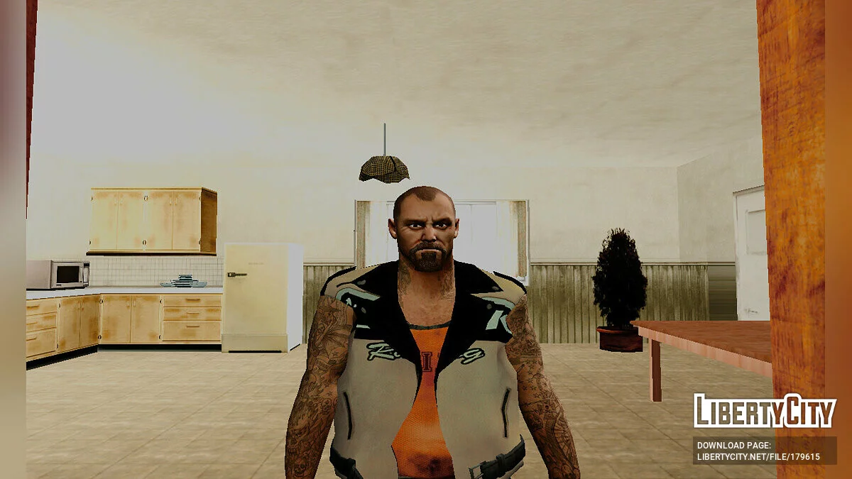 Francis dari Left 4 Dead (Tiga skin) / GTA San Andreas
