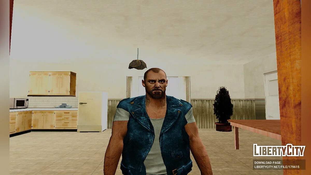 Francis dari Left 4 Dead (Tiga skin) / GTA San Andreas