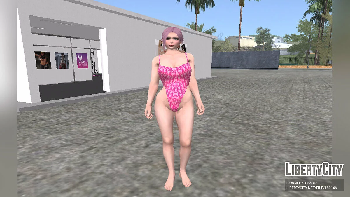 Alice in a Dior swimsuit / GTA San Andreas
