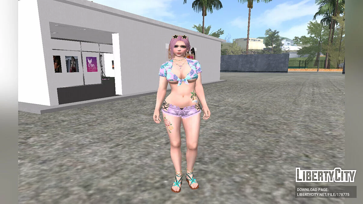 Alice in a Sexy Outfit / GTA San Andreas