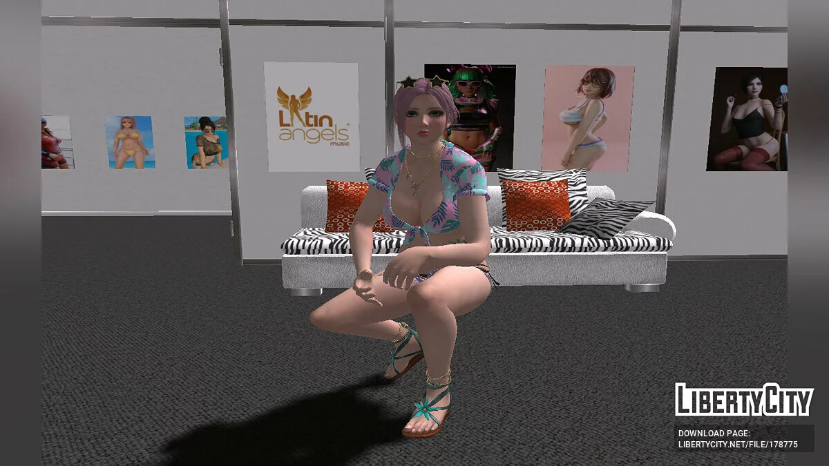 Alice in a Sexy Outfit / GTA San Andreas