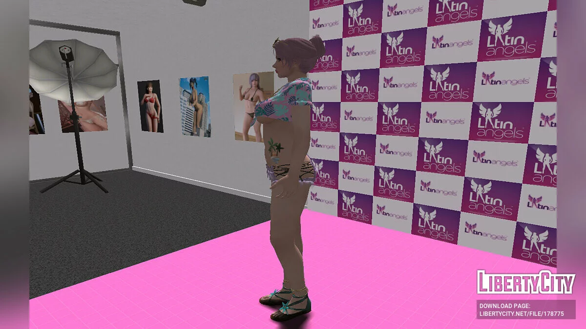 Alice in a Sexy Outfit / GTA San Andreas