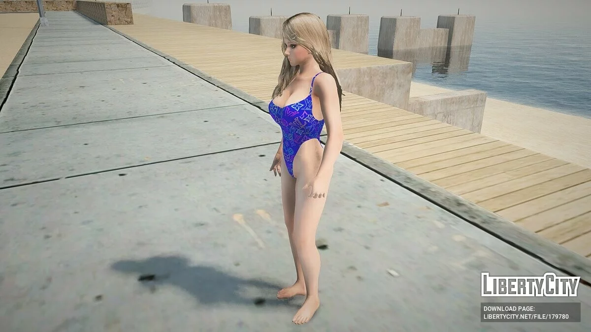 Эми в купальнике / GTA San Andreas