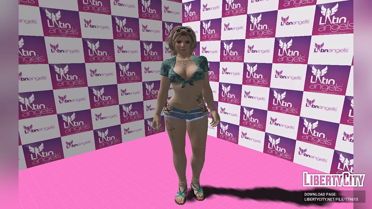 Helena Douglas in a sexy outfit / GTA San Andreas