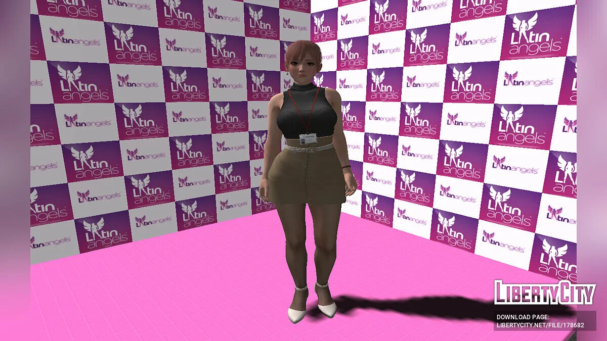 Honoka dalam Pakaian Kantor / GTA San Andreas