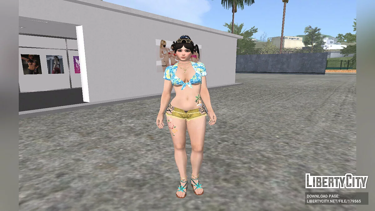 Kokoro em traje sexy / GTA San Andreas