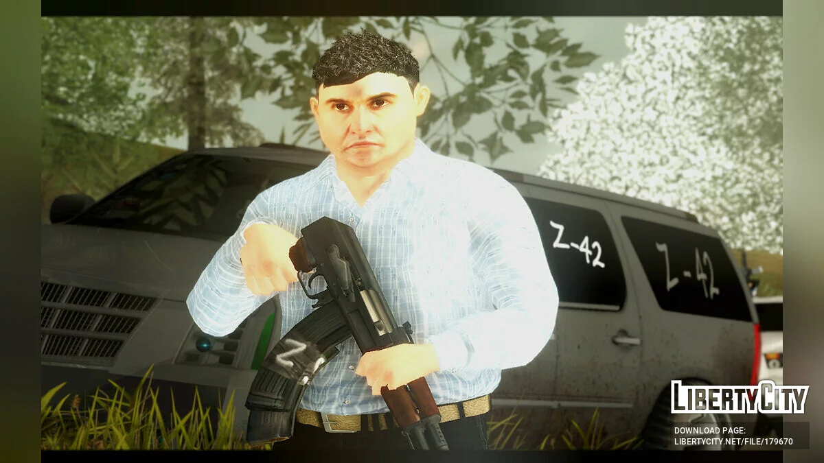 Leader of the Los Zetas Cartel - Omar Treviño Morales / GTA San Andreas